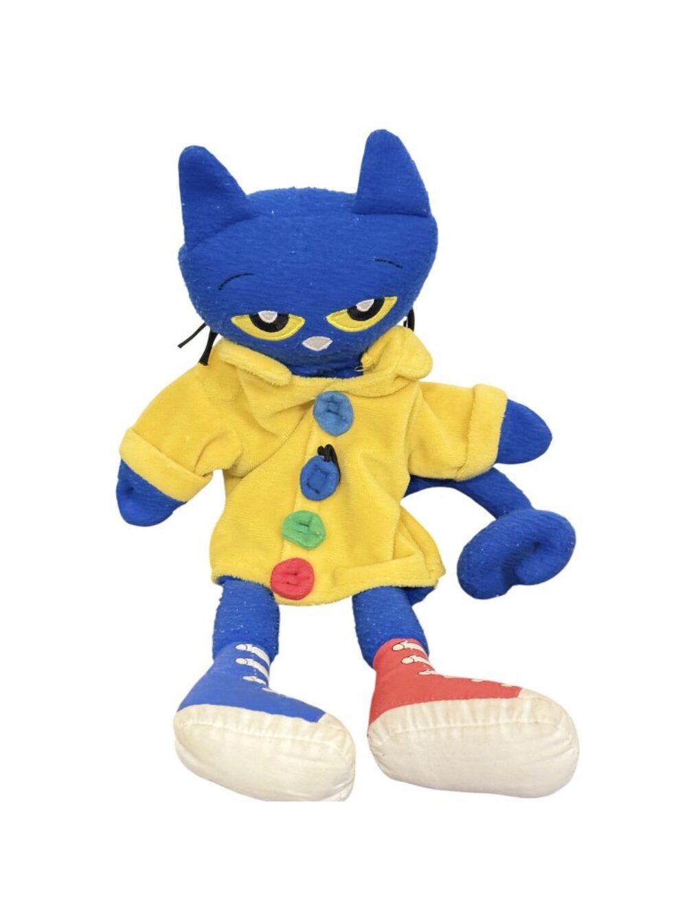 Vintage Pete the Cat Groovy Buttons Plush Puppet Stuffed Animal 14” - Picture 2 of 10